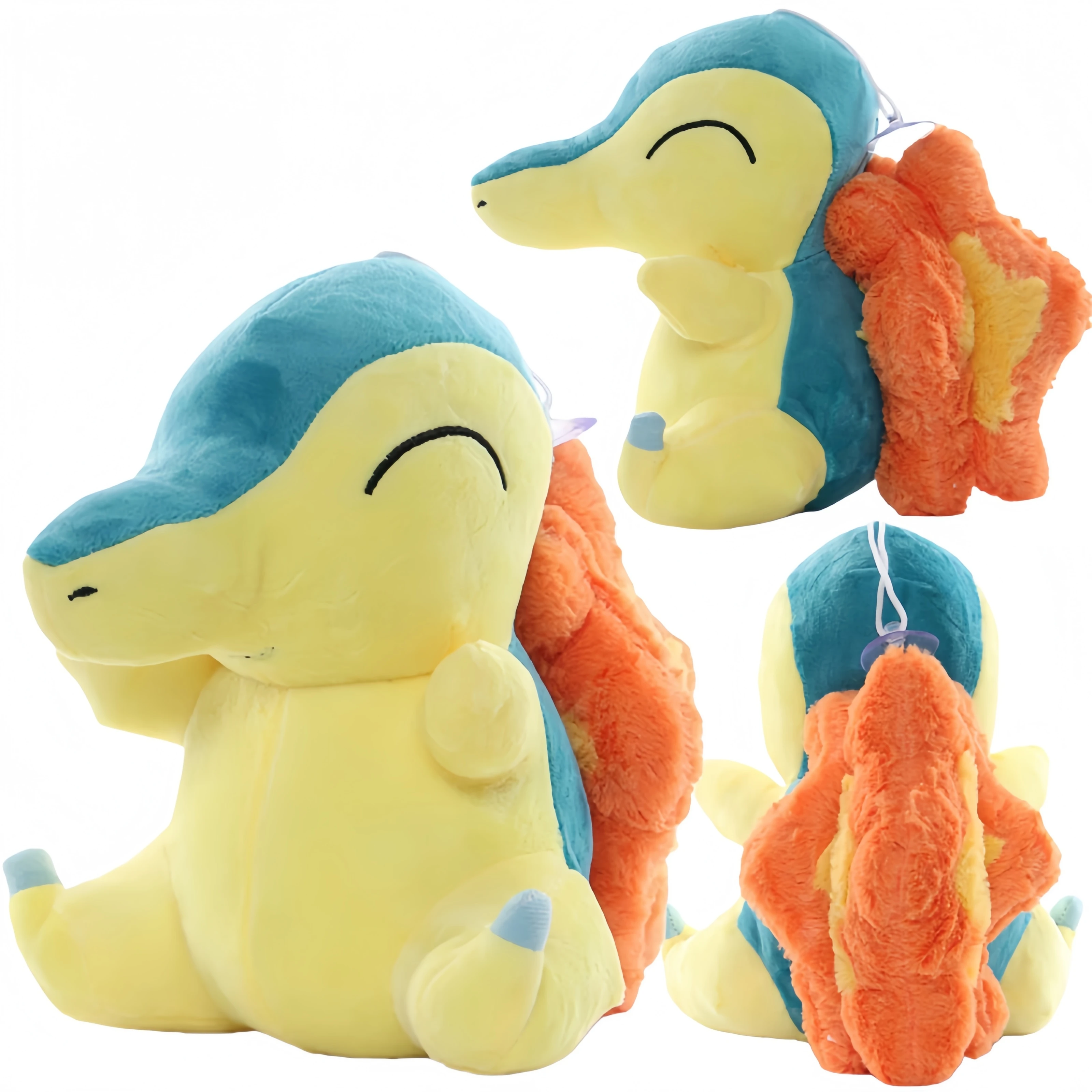 Pokemon Cyndaquil peluche suave para regalo de cumpleaños infantil - imagen 5