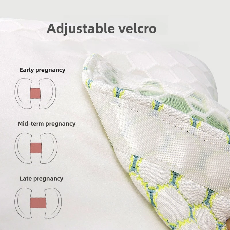 Almohada de embarazo ergonómica para dormir: soporte cuña espalda - imagen 2