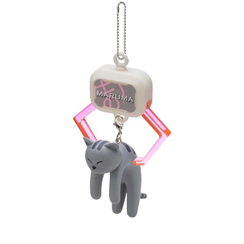 Ikimon cápsula de juguete kawaii con gatito y oso - imagen 4