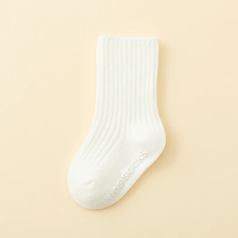 Calcetines bebé algodón antideslizantes con suela suave sin costuras - imagen 2