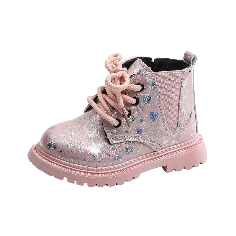 Botas de nieve para invierno infantil con suela antideslizante