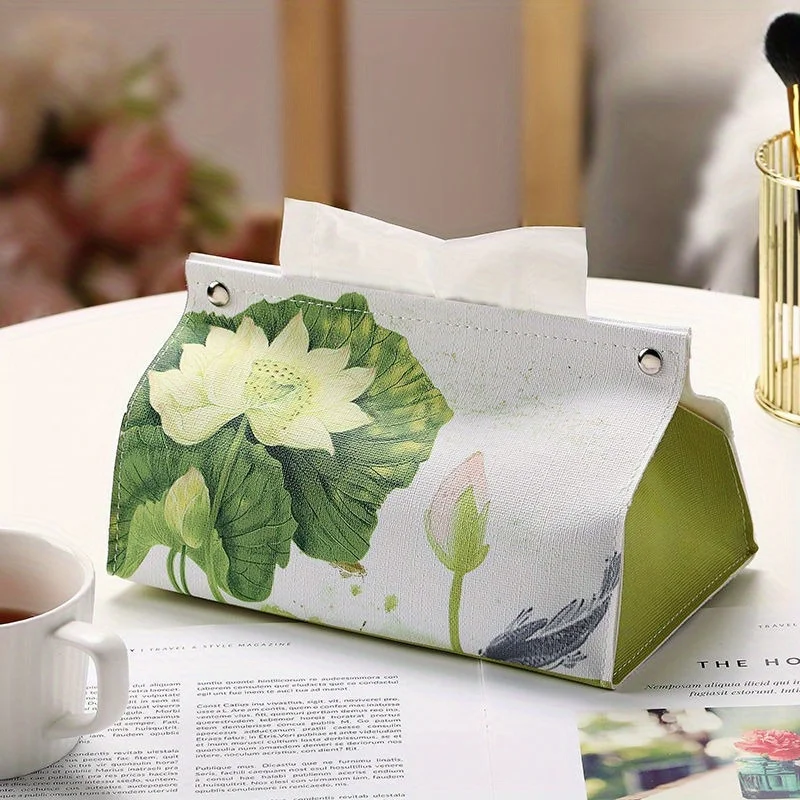 Caja de pañuelos de escritorio creativa para decoración del hogar - imagen 2