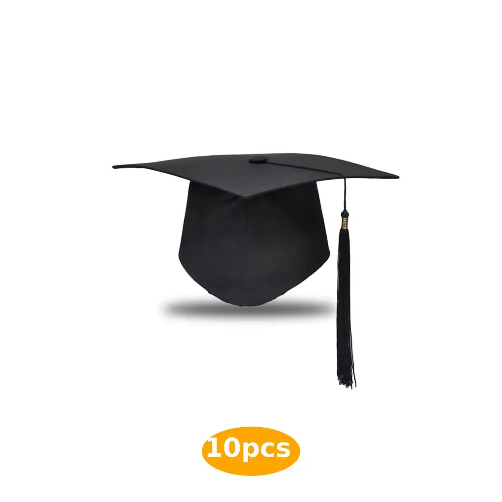 Sombrero académico de fibra acrílica para graduación