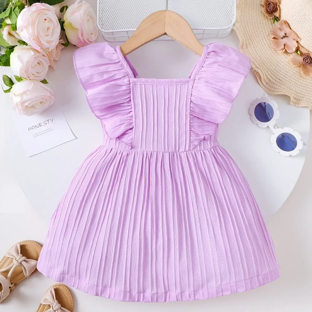 Vestido extendido mostrando caída