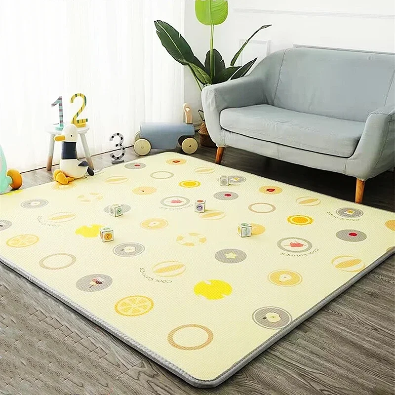 Alfombra de juego para bebés grande de gateo y desarrollo - imagen 3