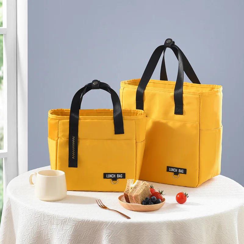 Bolsa térmica portátil para el almuerzo, reutilizable y aislada - imagen 2