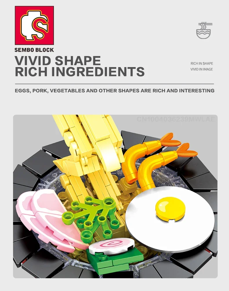 Accesorios de comida japonesa incluidos en el kit