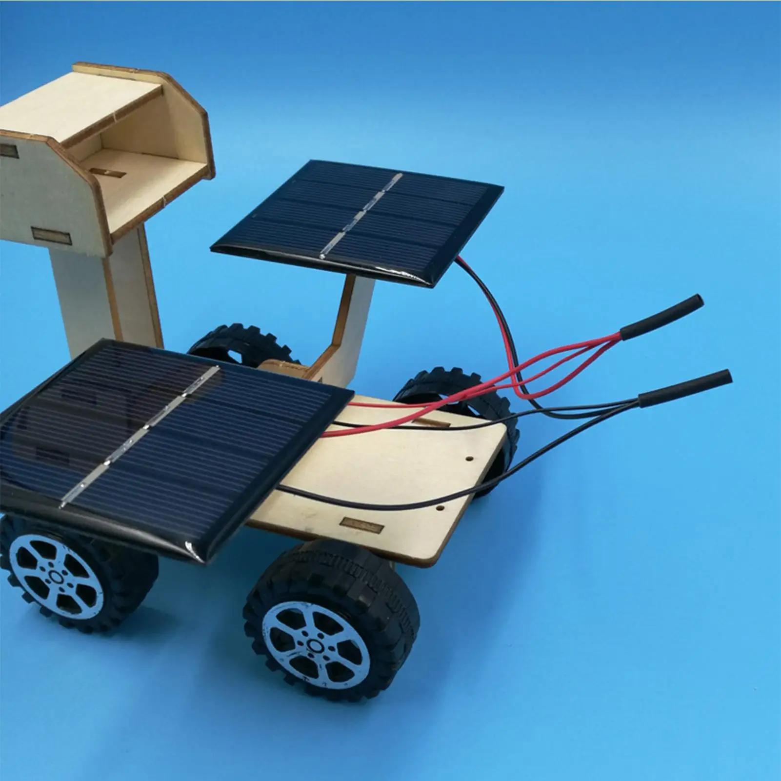 Kit de construcción coches STEM con energía solar para niños - imagen 2