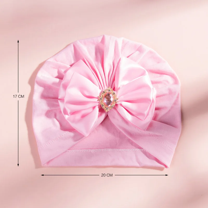 Gorro infantil en color sólido para niña