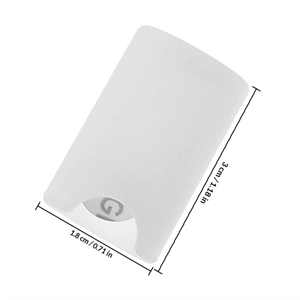 Detalle del material de silicona flexible del protector