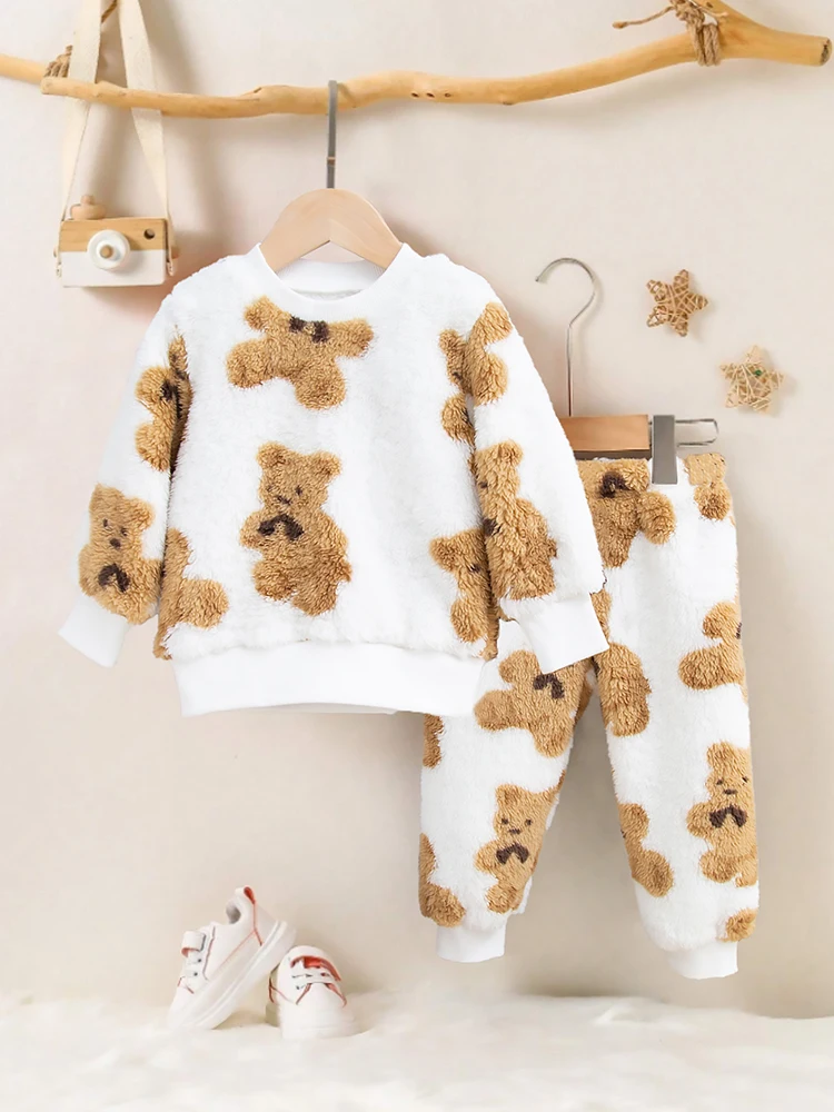 Conjunto oso peluche frontal