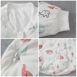 Saco de dormir algodón bebé recién nacido con estampado infantil