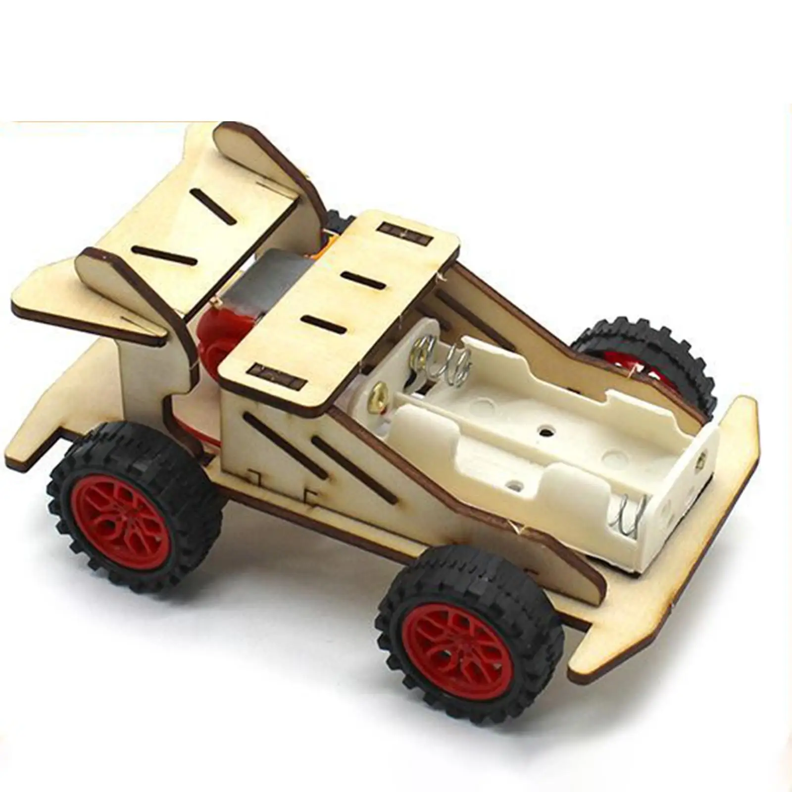 Kit coche carreras para montar: experimento física en casa - imagen 5