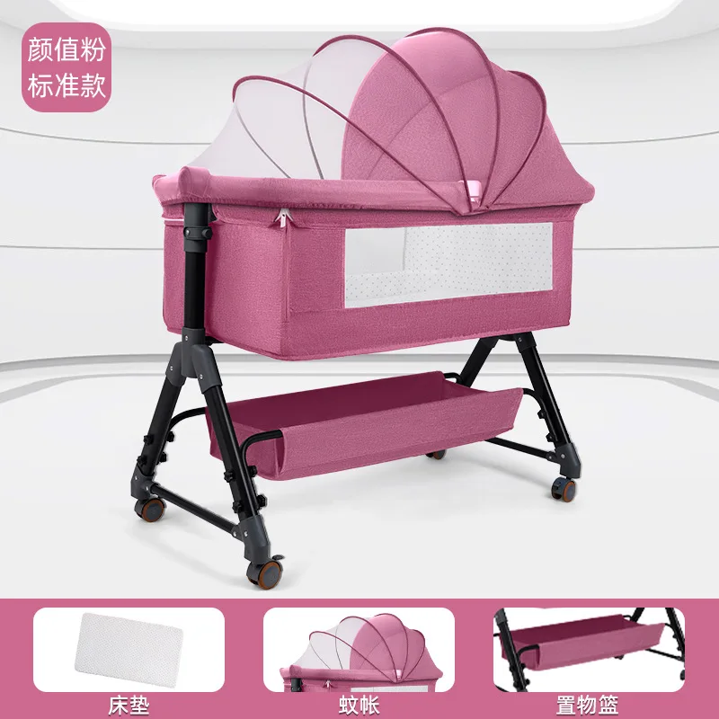 Cuna de viaje plegable con mosquitera para bebé recién nacido - imagen 5