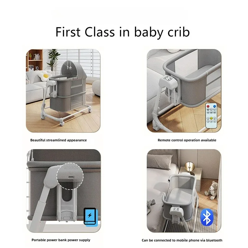 Cuna portátil multifuncional para bebé - cama de viaje para niño