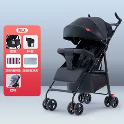 Carrito de bebé ultraligero tipo paraguas con amortiguadores