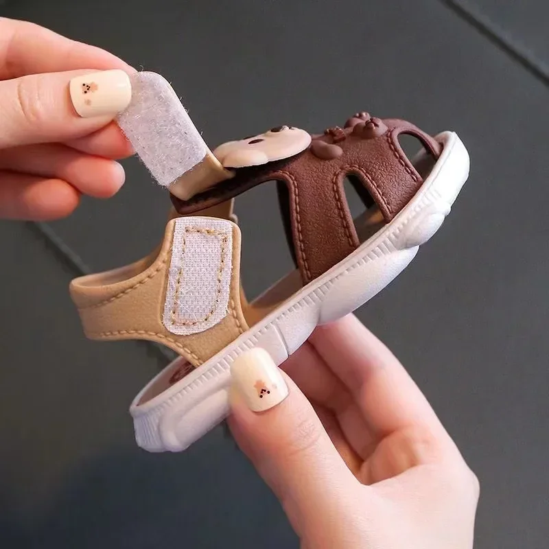 Sandalias de verano con suela blanda para bebés y niños – dibujos - imagen 4