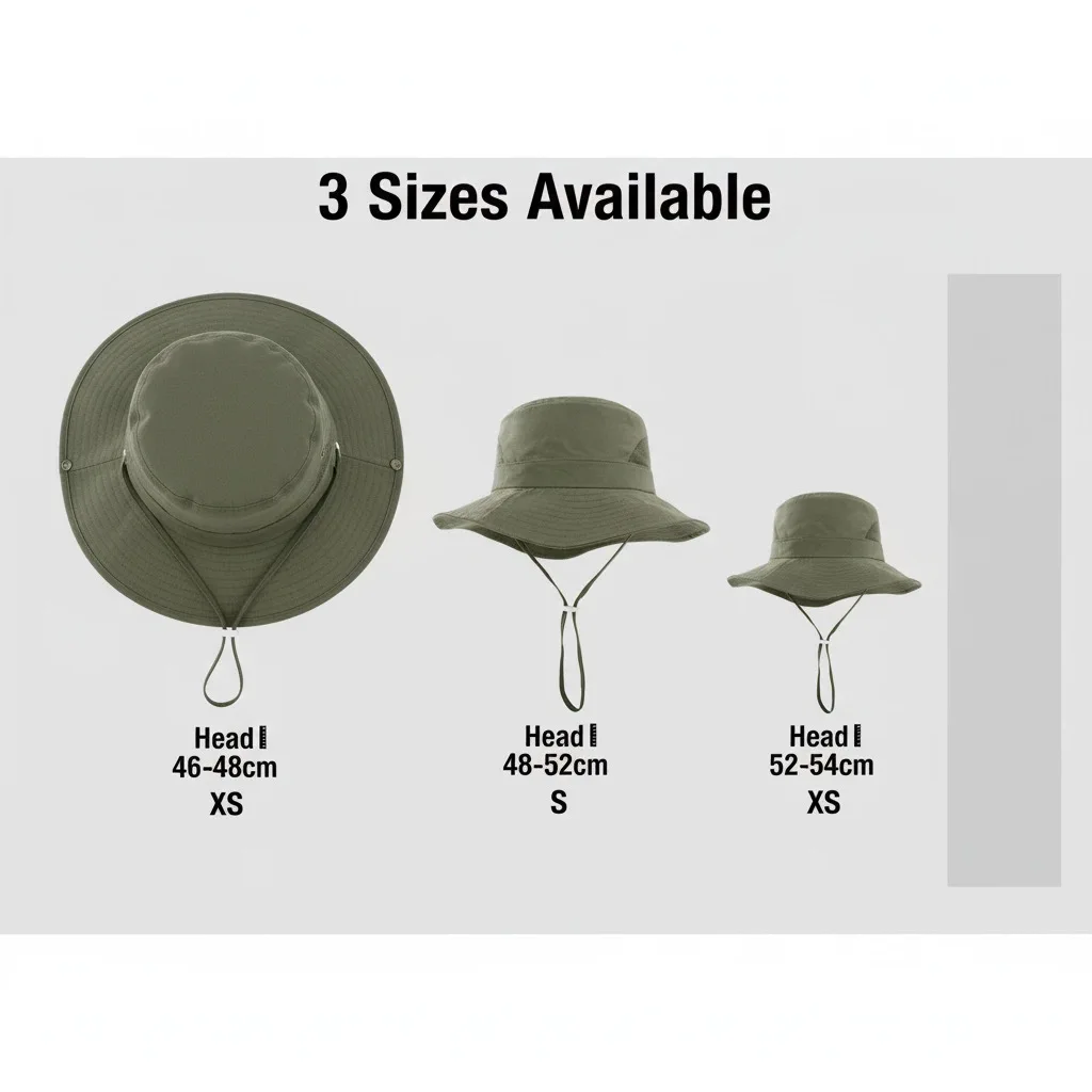 Sombrero tipo pescador infantil de secado rápido transpirable - imagen 5