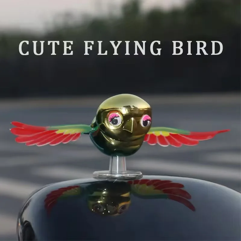 Adorno coche pájaro volador plástico decoración enchufable Feng Shui - imagen 3
