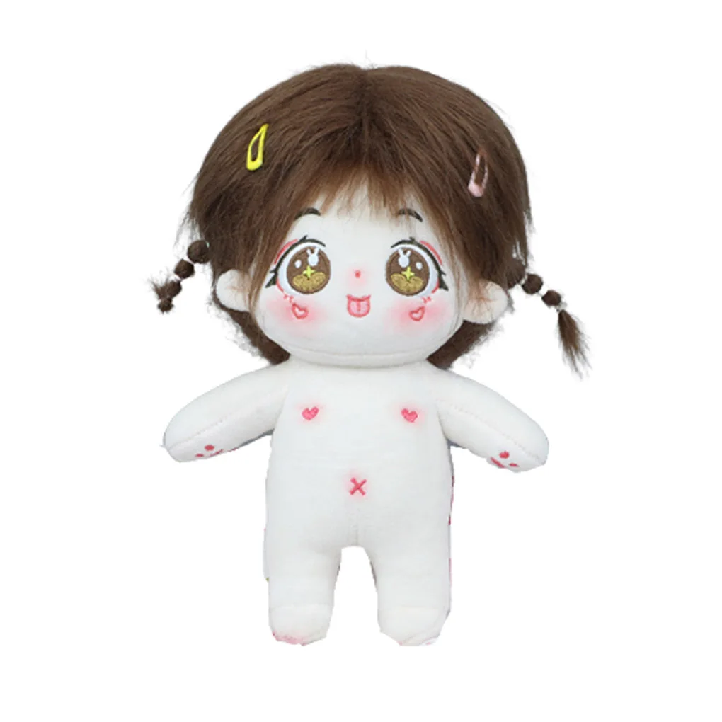 Traje de muñeca de 20CM en blanco