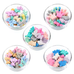 Cuentas de silicona para dentición infantil sin BPA regalo práctico
