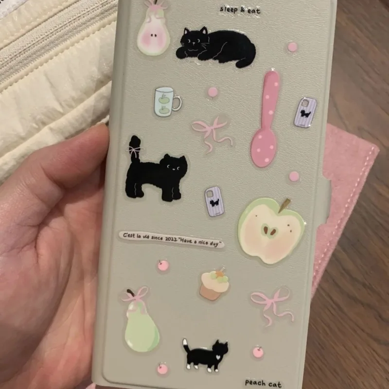 Pegatinas de gatos negros en relieve para manualidades infantiles - imagen 2