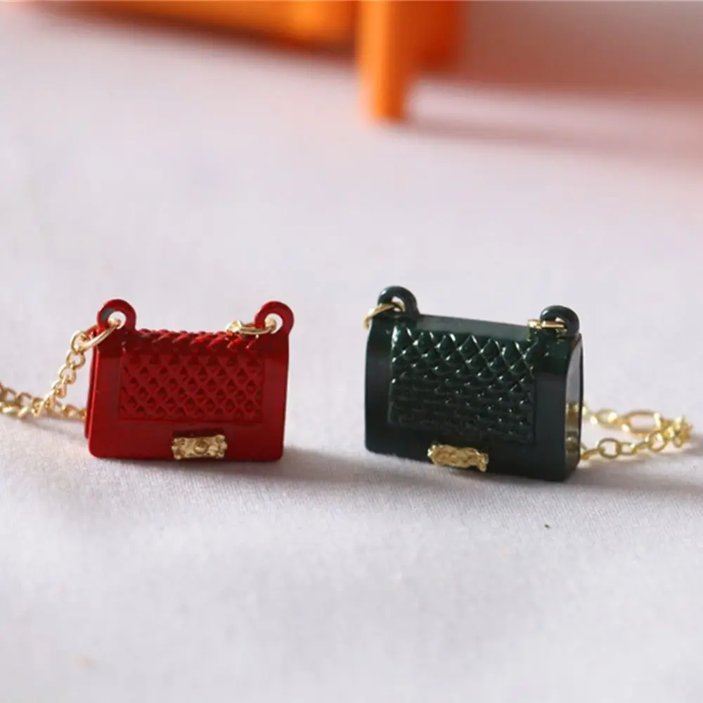 Bolso mini de muñecas con asa de cadena para casita - imagen 3
