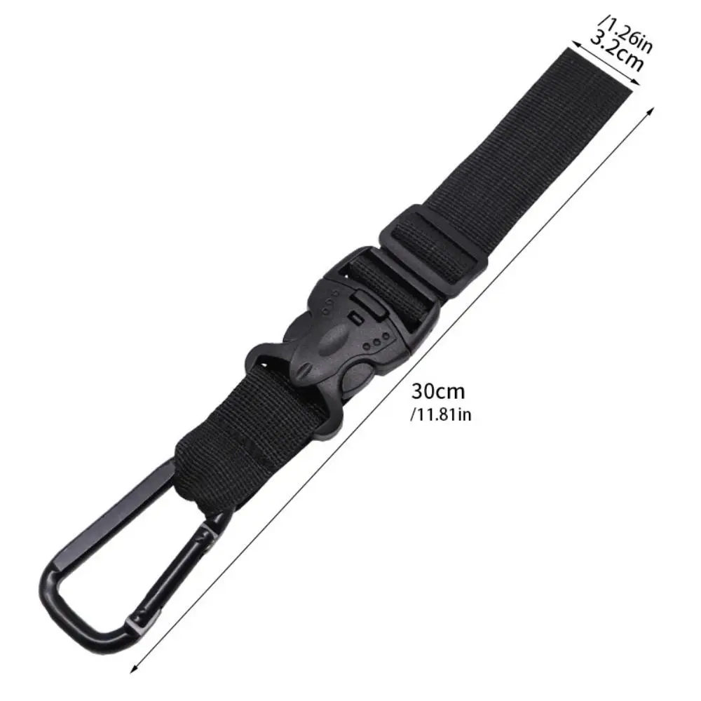 Correa equipaje nylon ajustable con gancho para mochila infantil - imagen 4