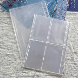 Carpeta de álbum de fotos A5 con fundas transparentes para tarjetas