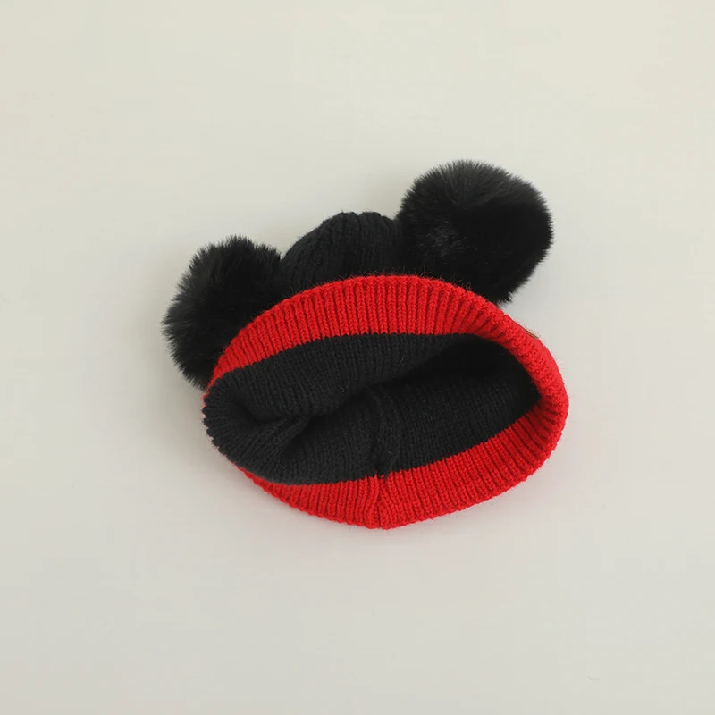 Gorro invierno bebé con orejas ratón suave cálido - imagen 3
