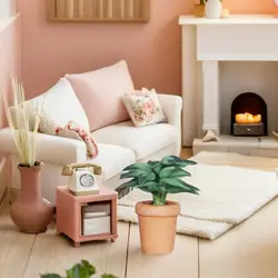 Bonsái artificial en maceta para casa de muñecas – mini decor
