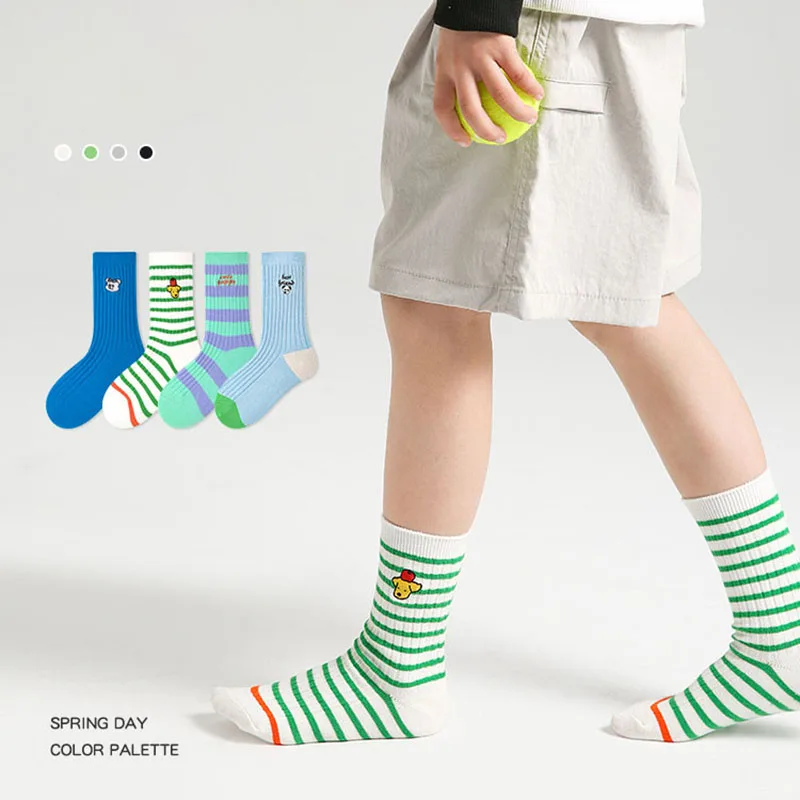 MILANCEL calcetines algodón dibujo animado para niños - imagen 3
