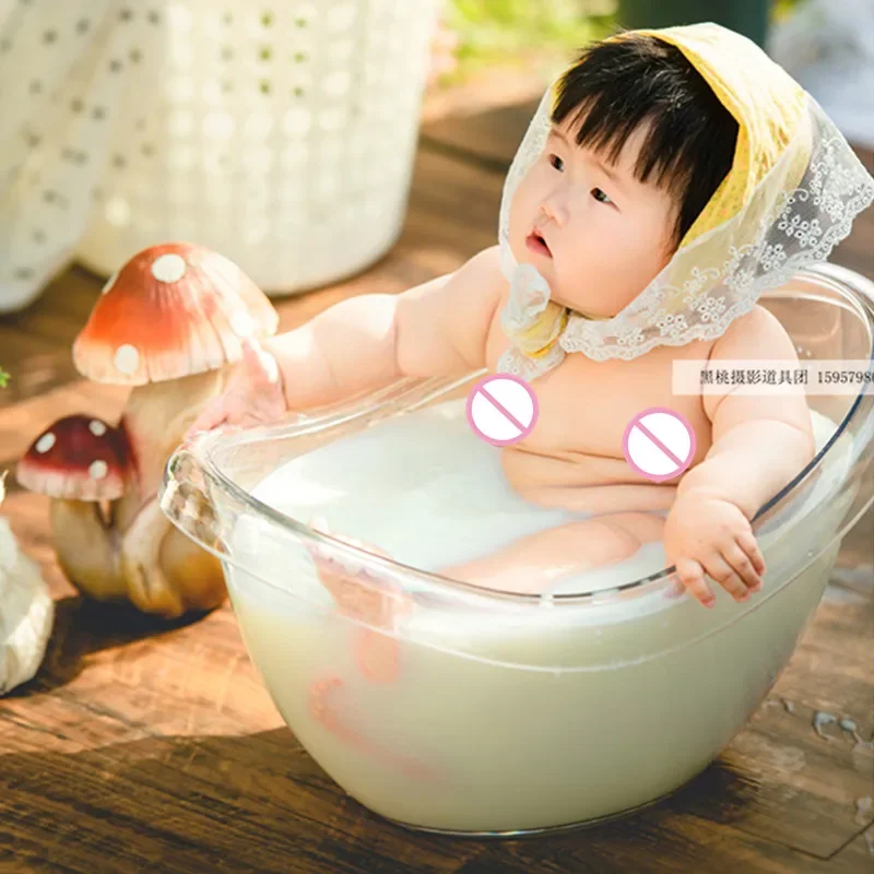 Bañera acrílico para fotografía de bebé recién nacido - imagen 2