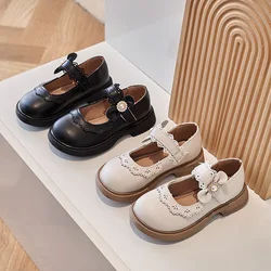 Zapatos de niña tipo mocasín suaves de primavera y otoño