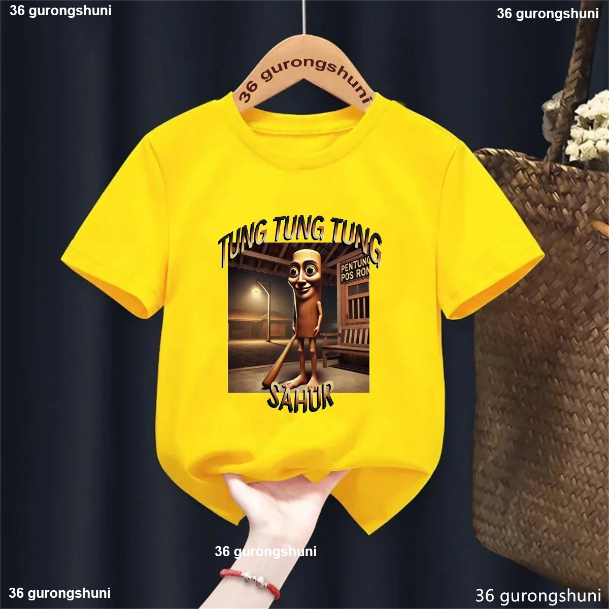 Camiseta infantil con estampado divertido Kawaii de verano - imagen 2