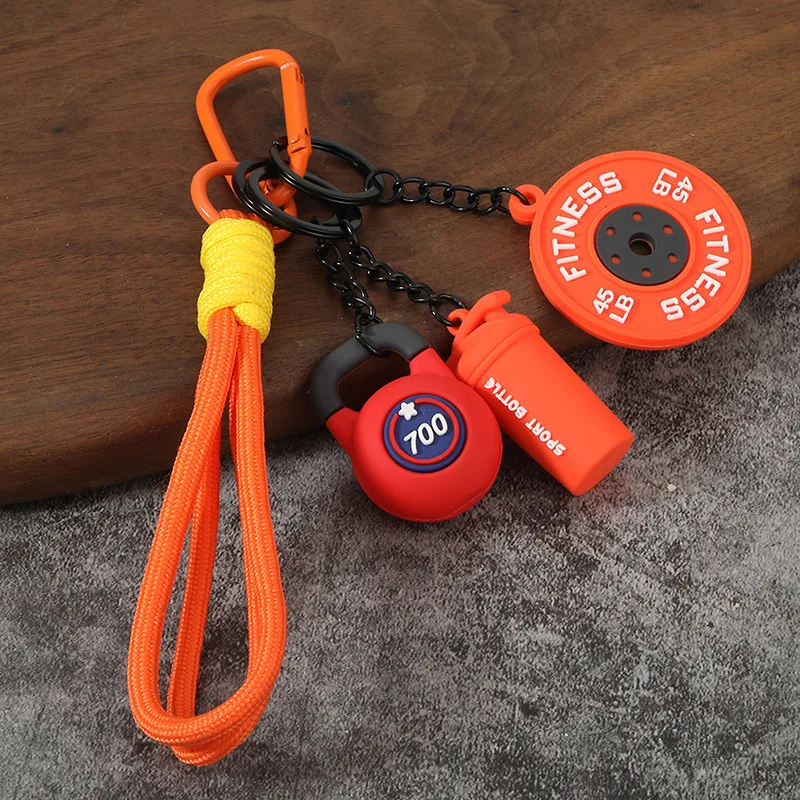 Llavero infantil fitness con colgante desmontable en forma de vaso - imagen 2
