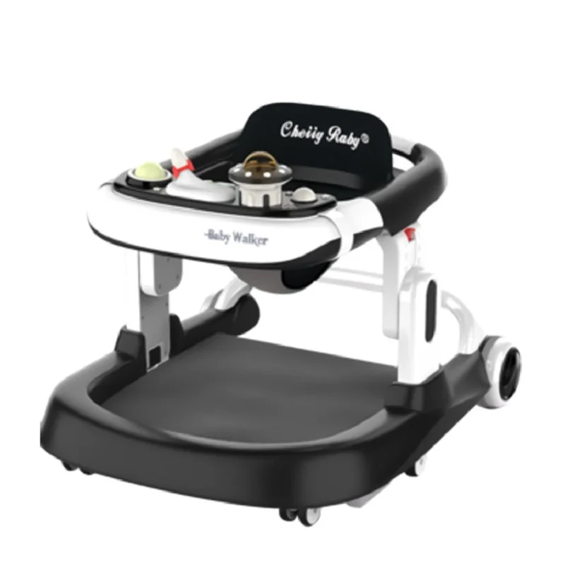 Andador LazyChild antivibración para bebé – Plegable con coche de empuje - imagen 4