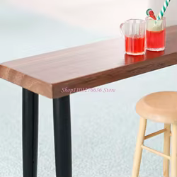 R6FD Mostrador bar miniatura para casitas de muñecas