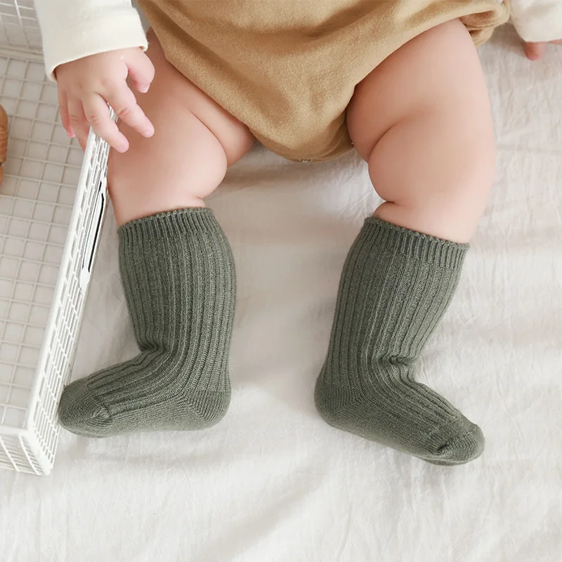 Calcetines de felpa para bebé - Medias cálidas en terciopelo - imagen 5