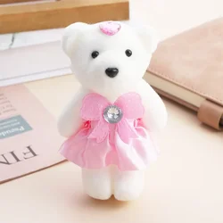 Animal de peluche mini para Navidad, ramo de oso y espuma dura