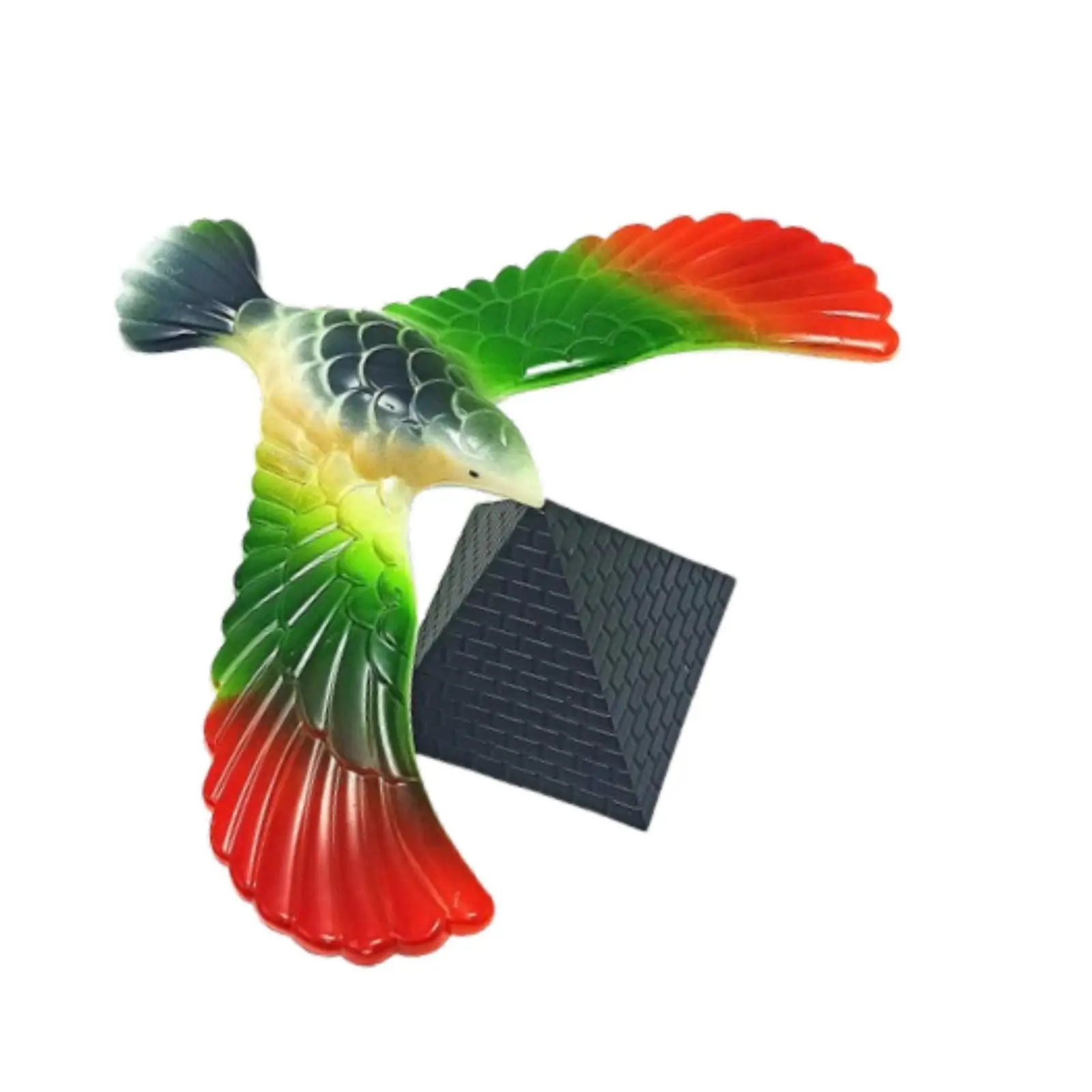 Águila equilibrada educativa con base piramidal de escritorio - imagen 4