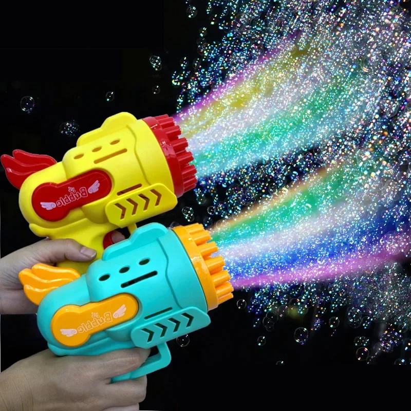 Pistola de burbujas eléctrica automática para niños - imagen 4