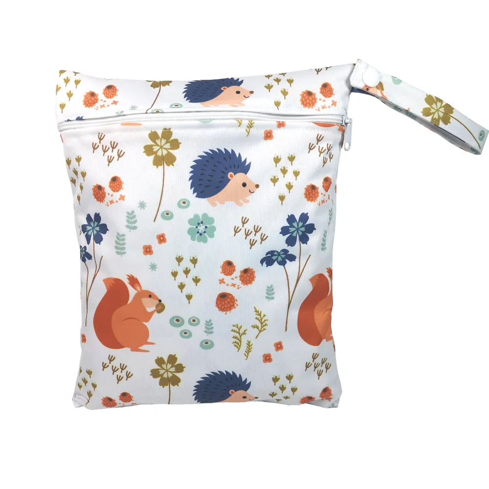 Bolsa impermeable para pañales PUL de un bolsillo portátil