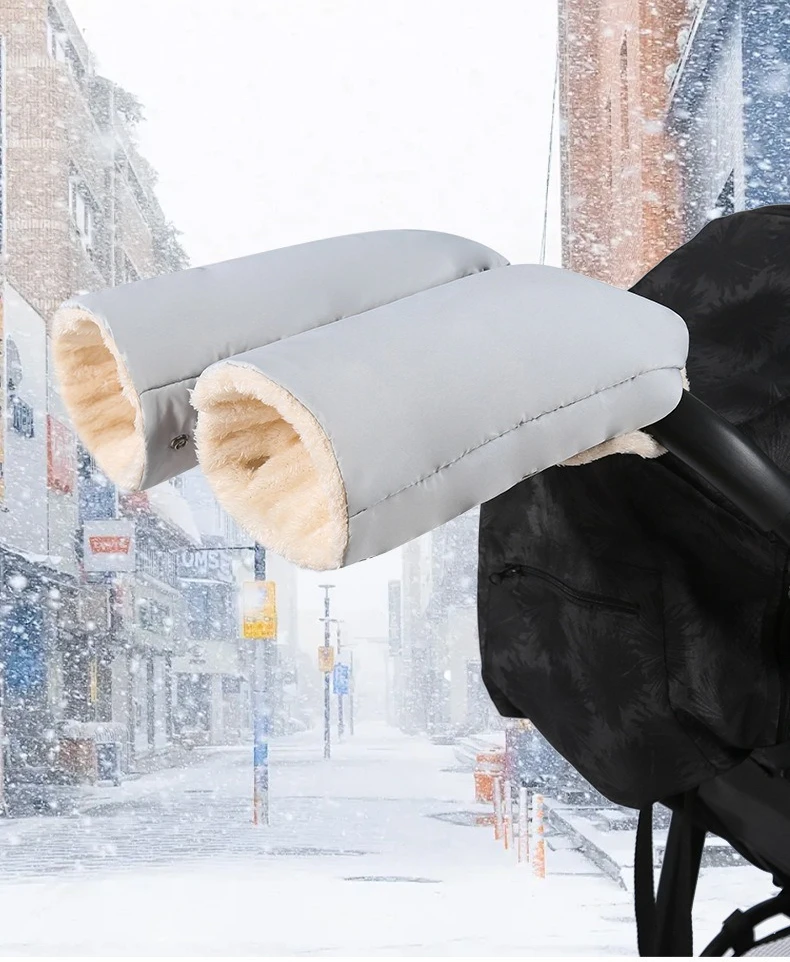 Uso práctico en invierno con cochecito