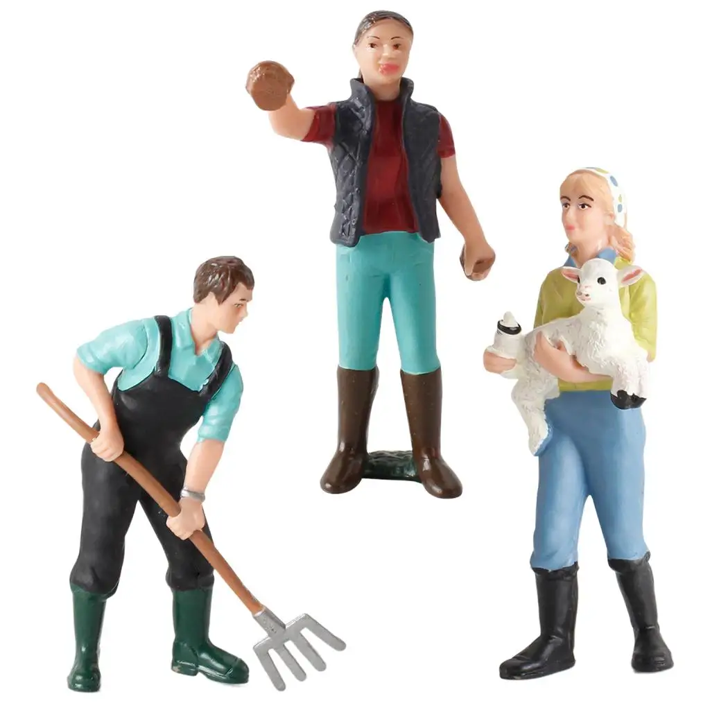 Figuras de acción realistas en plástico para juego de imitación - imagen 4