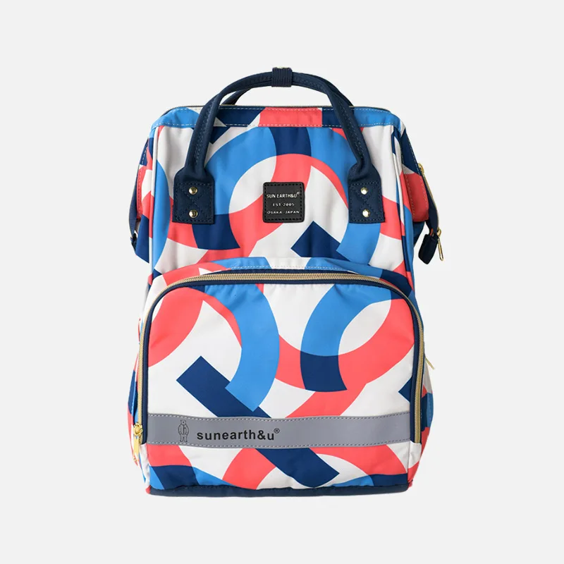 Bolsa de pañales mochila impermeable para bebé con cambiador - imagen 4