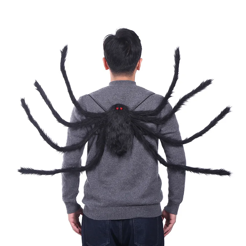 Bolsa dulces Halloween araña peluche gigante infantil - imagen 4