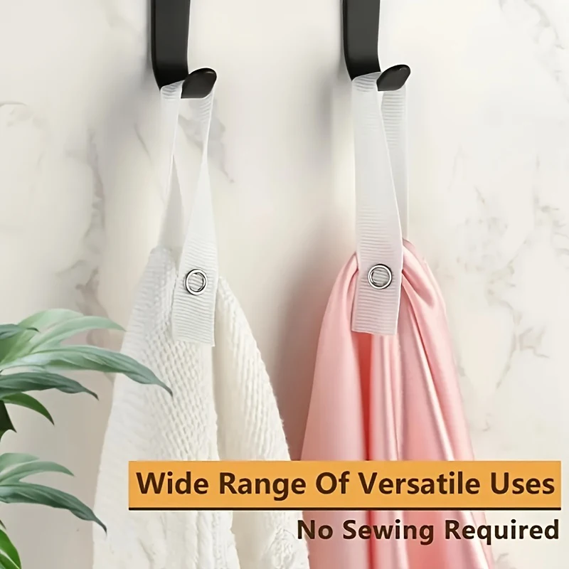 Ganchos para toallas multifuncionales como organizador baño y cocina - imagen 5