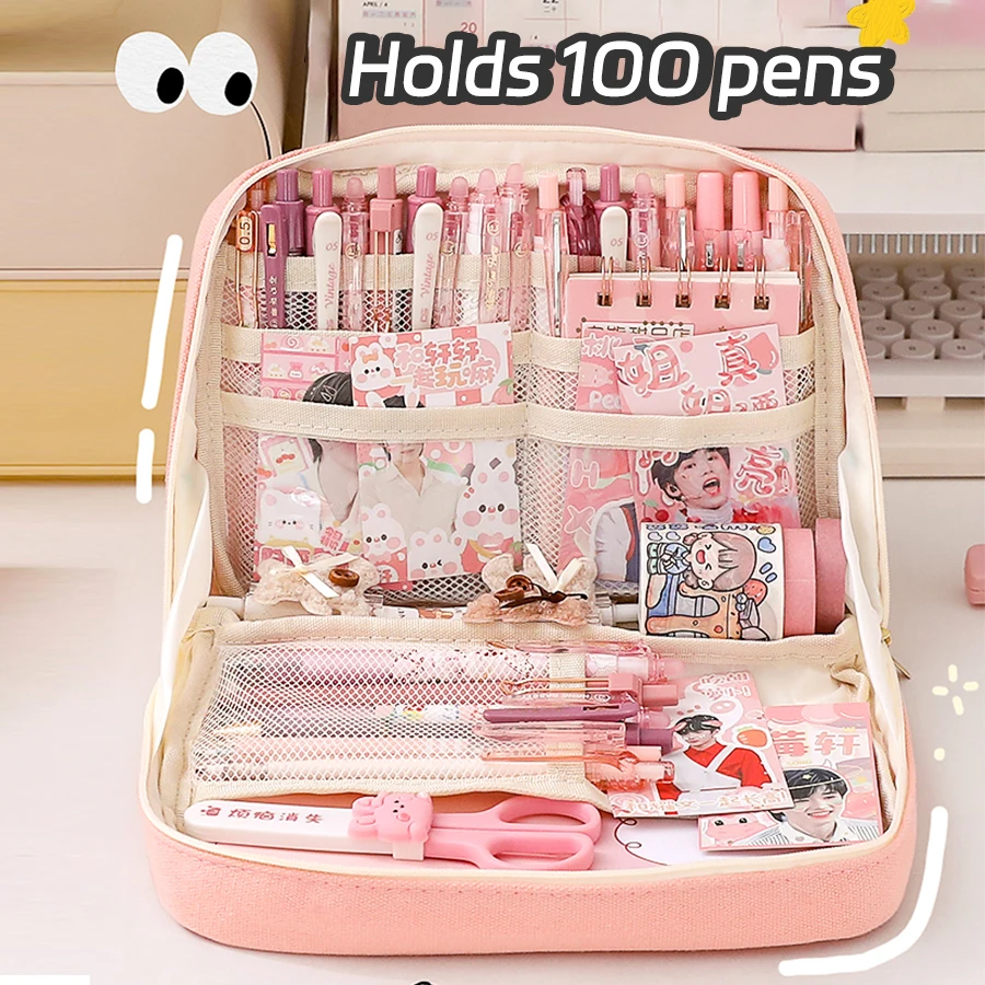 Estuche escolar kawaii de gran capacidad para niña - imagen 5
