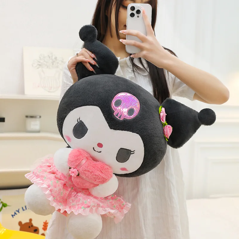 Peluche Hello Kitty Sanrio suave tipo cojín tierno - imagen 5